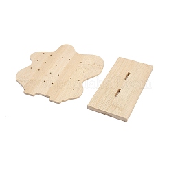 Ohrring-Organizer aus Holz&nbsp;ODIS-H006-03