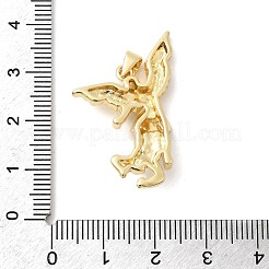 Winkel Charms Messing Anhänger&nbsp;KK-H529-33G