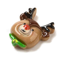 Weihnachtliche Cabochons aus undurchsichtigem Harz&nbsp;RESI-R453-01J