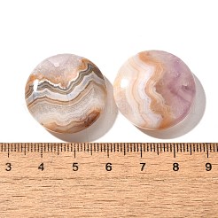 Natürliche Amethyst-Spitzenachat-Anhänger&nbsp;G-A244-08B