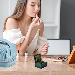 Aufbewahrungsboxen für Krawattenklammern in Buchform aus PU-Leder&nbsp;CON-CA0001-034C