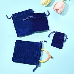 18 pochette rectangulaire en velours avec cordon de serrage&nbsp;TP-FS0001-04B