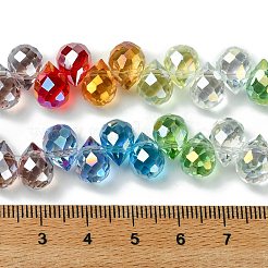 Trasparenti perle di vetro placca fili&nbsp;X1-GLAA-K064-07A