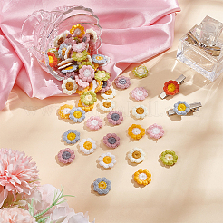 80 Stück 8 Farben Polyester Ornament Zubehör&nbsp;DIY-FG0005-47