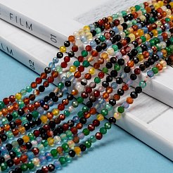 Chapelets de perles d'agate naturelle&nbsp;X-G-A129-3mm-A06