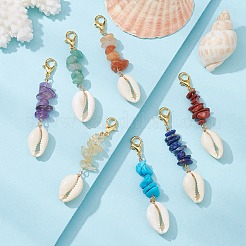Decorazioni pendenti in conchiglia&nbsp;HJEW-JM01333