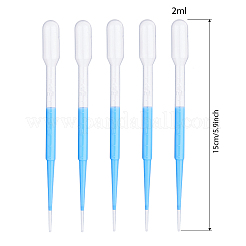 Compte-gouttes en plastique jetable de 2 ml&nbsp;TOOL-WH0031-01