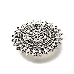 Fiore della lega di stile tibetano collegamenti a più fili&nbsp;PALLOY-D291-01AS-02