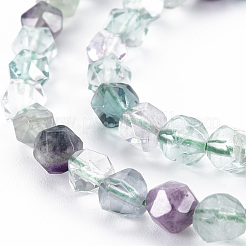Natürlichen Fluorit Perlen Stränge&nbsp;G-S376-001A
