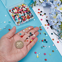 480 Stück 24 Stile undurchsichtige Acryl-Dia-Charms&nbsp;OACR-ME0001-18