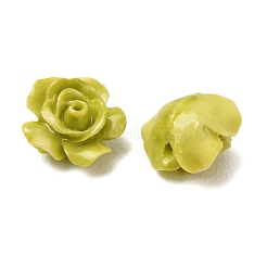 Perles sculptées en corail synthétique teinté&nbsp;SH-CBAE713-03A