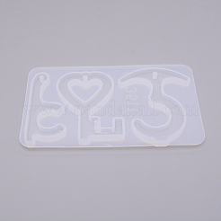 Schlüsselbund Silikonformen&nbsp;LS-DIY-WH0181-57