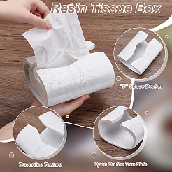 Taschentuchbox aus Harz&nbsp;AJEW-WH0709-152