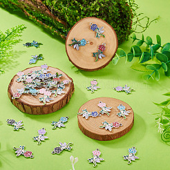 60pcs pendentifs en émail en alliage&nbsp;ENAM-TA0003-75P