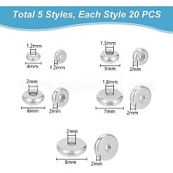 304 Edelstahlperlen&nbsp;STAS-UN0016-29P