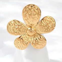Anelli polsini in acciaio inossidabile 304&nbsp;RJEW-D306-07G