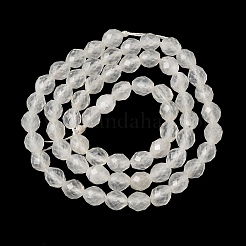 Natürlichem Quarz-Kristall-Perlen Stränge&nbsp;G-K376-F01-01