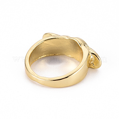 Legierung Emaille Breitbandringe&nbsp;RJEW-N034-003-RS