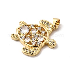 Colgante micropavé cubic zirconia de latón&nbsp;KK-I359-16G-04