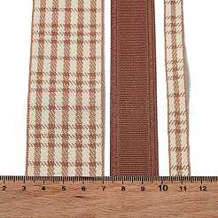 9 Yard 3 Stile Polyesterband mit Schottenmuster&nbsp;SRIB-C002-01F