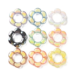 Undurchsichtiges Acryl mit Emailleperlen&nbsp;X-MACR-D029-02