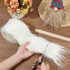 Polyester-Oberteil für handverzierte Accessoires aus Kunstwollstreifen zum Selbermachen&nbsp;FIND-WH0170-32C