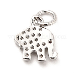 Micro Pave Bijoux de zircone cubique en laiton de placage en râtelier&nbsp;KK-K270-17P