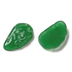 Gefärbte natürliche malaysische Jade geschnitzte Cabochons&nbsp;G-Q192-02B