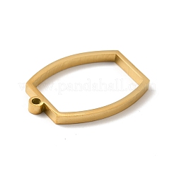 Colgantes con bisel trasero abierto de acero inoxidable 304 con revestimiento iónico (IP)&nbsp;STAS-K208-27