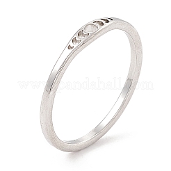 Anello da dito in acciaio inossidabile 201 con fasi lunari per donna&nbsp;RJEW-A006-06P-1