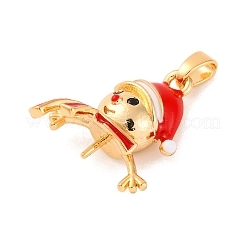 Ganci pendenti in ottone&nbsp;X-KK-C076-25G