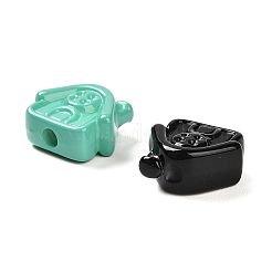 Opake sprühlackierte Acrylperlen&nbsp;OACR-P020-04