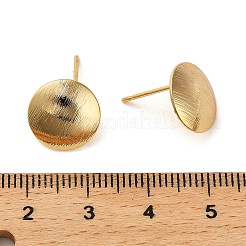 Messing Ohrstecker Zubehör&nbsp;KK-P285-02G