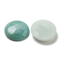 Amazonit Cabochons mit natürlichen Blüten&nbsp;G-C115-02B-33