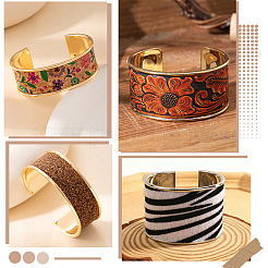 2 bracelet rainuré en alliage&nbsp;FIND-BBC0005-34B