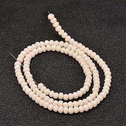 Chapelets de perles en rondelles facettées en verre&nbsp;GLAA-I033-3mm-04