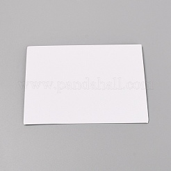 Cartes en papier à motifs de mots rectangulaires&nbsp;DIY-WH0218-39