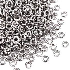Anelli di congiunzione aperti in acciaio inossidabile 304 anti-ossidazione&nbsp;STAS-Q186-02-4x1mm