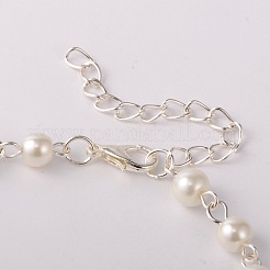 Trendy Glasperlen Fußkettchen&nbsp;AJEW-AN00035-01