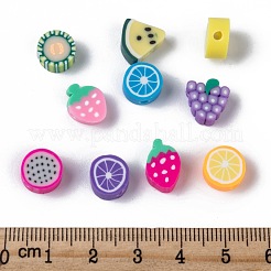 Handgemachten Fimo-Früchte Thema Perlen&nbsp;CLAY-Q215-01