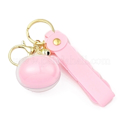 Porte-clés pendentif tête de petit animal en acrylique et pvc&nbsp;KEYC-P014-A03