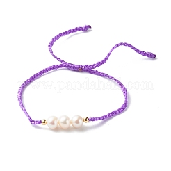 Ensembles de bracelets réglables en fil de nylon pour maman et fille&nbsp;BJEW-JB06528-04