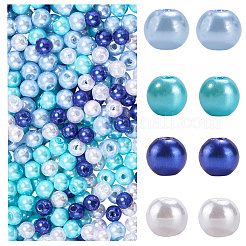 1200pcs 4 cuentas de acrílico de perlas de imitación de estilo&nbsp;DIY-SP0004-70