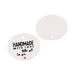 100 x Geschenkanhänger aus Papier mit aufgedrucktem Wort&nbsp;CDIS-H007-03B