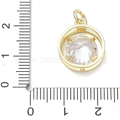 Pendentifs en zircone cubique clair en laiton&nbsp;KK-CBA56EF-36C-G