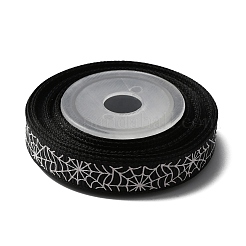 Ruban gros-grain polyester imprimé halloween 5 mètre&nbsp;OCOR-WH0047-95C-02