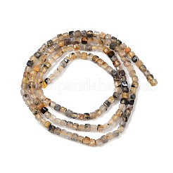 Natürlichen Gold Rutilquarz Perlen Stränge&nbsp;G-RM2025-C28-A