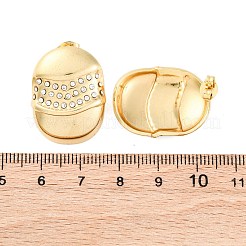 Boucles d'oreilles à tige en acier inoxydable 304 avec strass pour femmes&nbsp;EJEW-L296-018G
