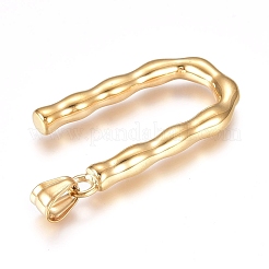 Pendentifs en acier inoxydable 304&nbsp;LS-STAS-G223-01G-U