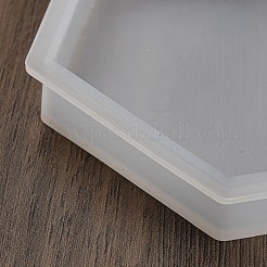DIY-Pixel-Herz-Treibsand-Silikonformen&nbsp;AJEW-U013-03A